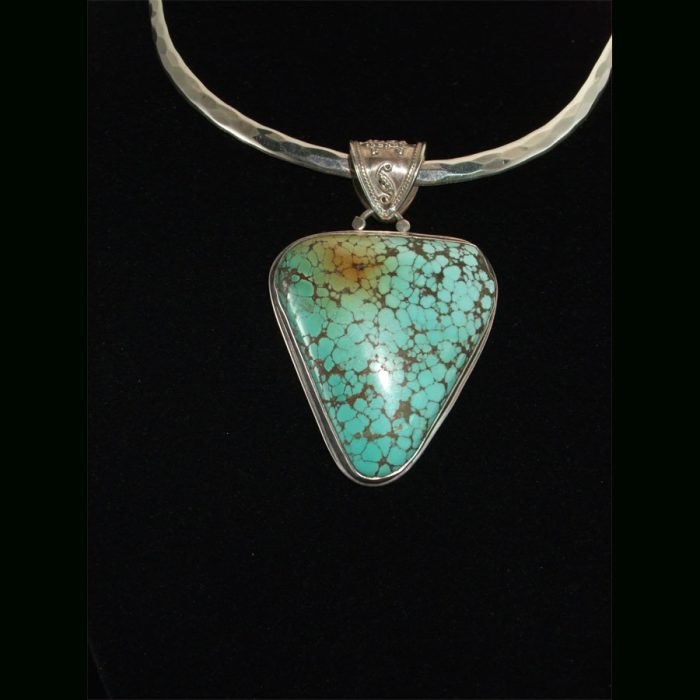 Turquoise Sterling Pendant